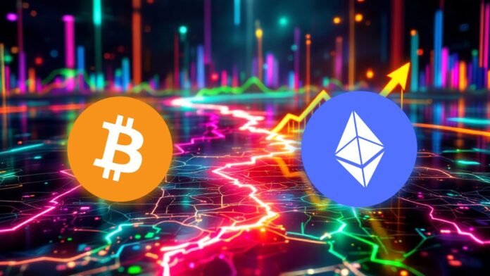 L'histoire de deux ETF : le Bitcoin saigne tandis que l'Ethereum monte en flèche dans les échanges de fin d'année